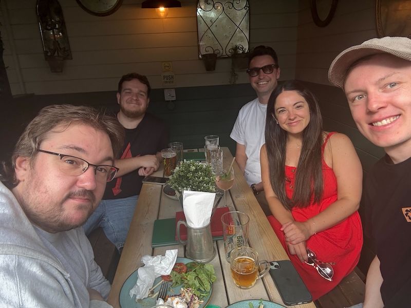 Happy shot of the team